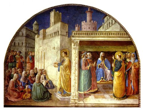 Angelico, Fra: Szenen aus dem Leben der Heiligen Stephan und Laurentius