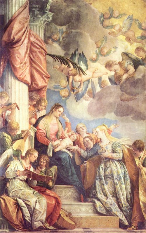 Veronese, Paolo: Mystische Vermhlung der Hl. Katharina