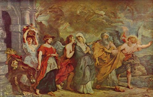 Rubens, Peter Paul: Flucht Lots
