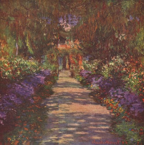 Monet, Claude: Gartenweg