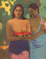 Gauguin, Paul: Zwei Mädchen mit Mangoblüten