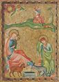 Klner Maler um 1330: Geburt Christi