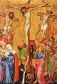 Oberrheinischer Meister um 1400: Kreuzigung Christi