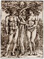Beham, Hans Sebald: Adam und Eva