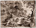 Rubens, Peter Paul: Dier Flucht nach Ägypten, dritte Fassung