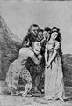 Goya y Lucientes, Francisco de: Folge der »Caprichos«, Blatt 14: Welch Opfer