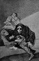 Goya y Lucientes, Francisco de: Folge der »Caprichos«, Blatt 54: Der Schndliche