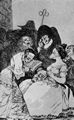 Goya y Lucientes, Francisco de: Folge der »Caprichos«, Blatt 57: Die Abstammung