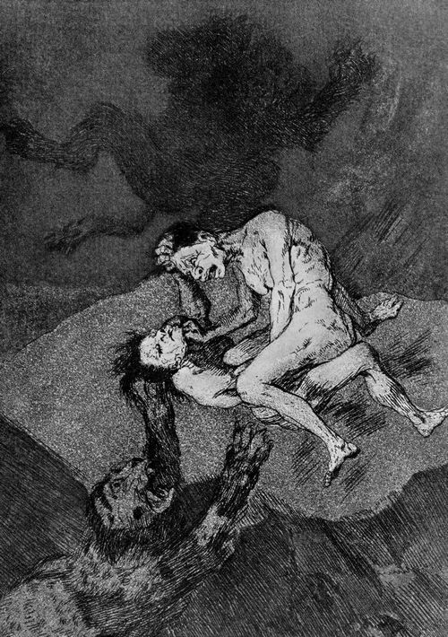 Goya y Lucientes, Francisco de: Folge der »Caprichos«, Blatt 62: Wer wrde das glauben!