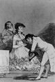 Goya y Lucientes, Francisco de: Die alte Dame und ihre Liebhaber
