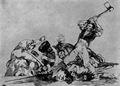 Goya y Lucientes, Francisco de: Folge der »Desastres de la Guerra«, Blatt 03: Dasselbe