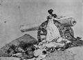 Goya y Lucientes, Francisco de: Folge der »Desastres de la Guerra«, Blatt 07: Welcher Mut!