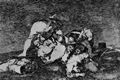 Goya y Lucientes, Francisco de: Folge der »Desastres de la Guerra«, Blatt 10: Ebensowenig