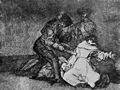 Goya y Lucientes, Francisco de: Folge der »Desastres de la Guerra«, Blatt 46: Das ist schlimm