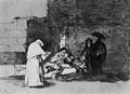 Goya y Lucientes, Francisco de: Folge der »Desastres de la Guerra«, Blatt 49: Barmherzigkeit einer Frau