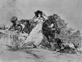 Goya y Lucientes, Francisco de: Folge der »Desastres de la Guerra«, Blatt 65: Was ist das für ein Tumult