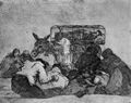 Goya y Lucientes, Francisco de: Folge der »Desastres de la Guerra«, Blatt 66: Seltsame Andacht!