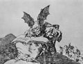 Goya y Lucientes, Francisco de: Folge der »Desastres de la Guerra«, Blatt 71: Gegen das allgemeine Wohl