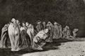 Goya y Lucientes, Francisco de: Folge der »Disparates«, Blatt 08: Die Sackhpfer
