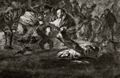 Goya y Lucientes, Francisco de: Folge der »Disparates«, Blatt 18: Die Gespenster