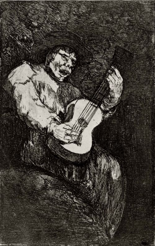 Goya y Lucientes, Francisco de: Der blinde Snger