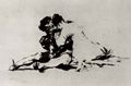Goya y Lucientes, Francisco de: Liebendes Paar