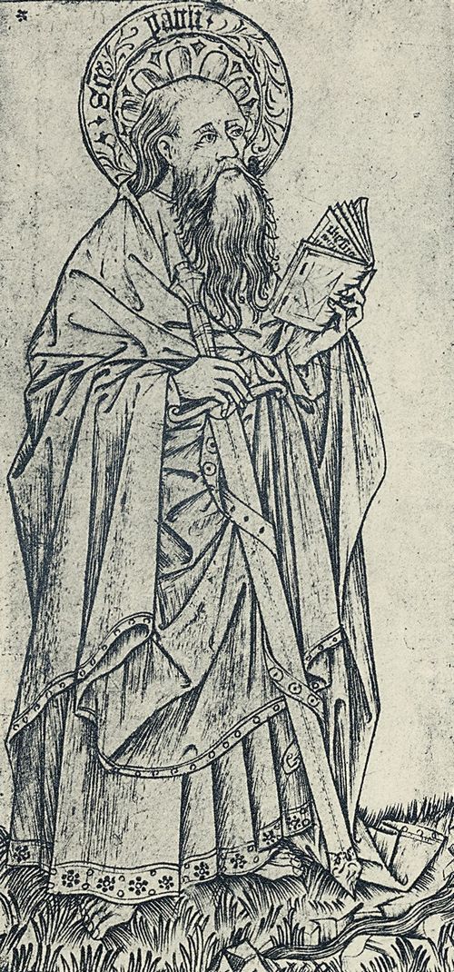 Meister von 1446: Folge der »Zwlf Apostel«, Hl. Paulus