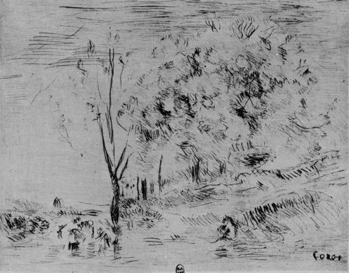 Corot, Jean-Baptiste Camille: Das Bad