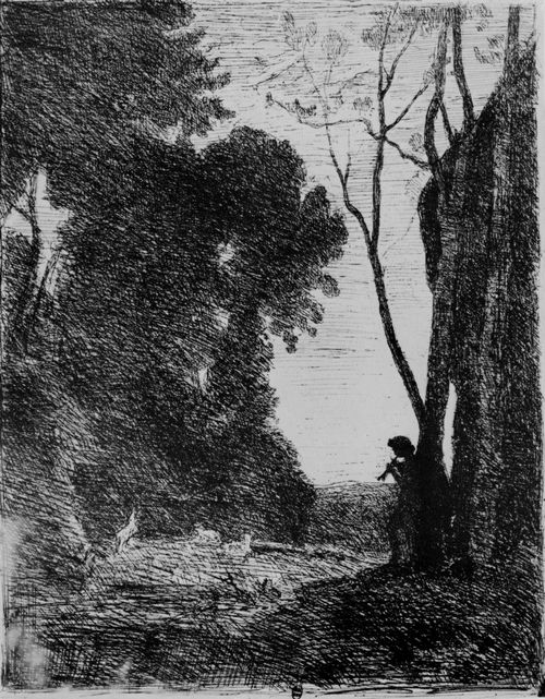 Corot, Jean-Baptiste Camille: Der kleine Hirte