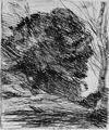 Corot, Jean-Baptiste Camille: Bume im Gebirge