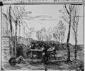 Corot, Jean-Baptiste Camille: Rast auf der Waldlichtung