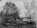 Corot, Jean-Baptiste Camille: Die Ufer des Po