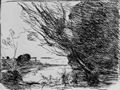 Corot, Jean-Baptiste Camille: Erinnerung an den See von Nemi