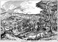 Bruegel d. ., Pieter: Folge der »Zwlf groen Landschaften«, Plaustrum Belgicum