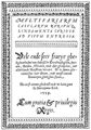 Bruegel d. Ä., Pieter: Folge der »Kleinen Landschaften«, Frontispiz für die Ausgabe von 1559 mit dem Titel »Multivariarum casularum, rurivmque lineamenta curiose advivvm expressa«