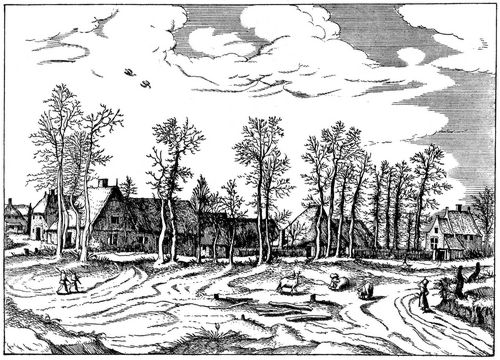 Bruegel d. ., Pieter: Folge der »Kleinen Landschaften«, Landschaft Nr. 02