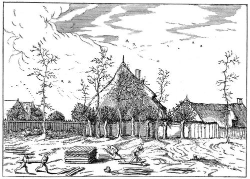 Bruegel d. ., Pieter: Folge der »Kleinen Landschaften«, Landschaft Nr. 03