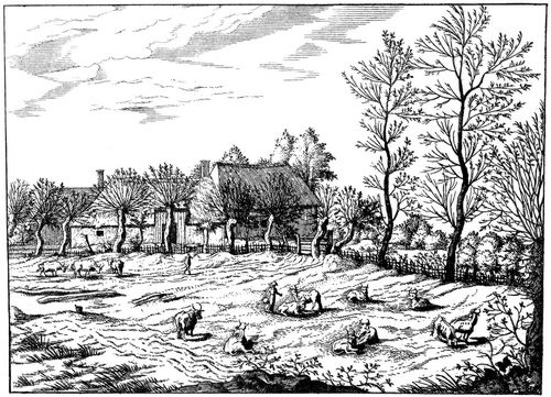 Bruegel d. ., Pieter: Folge der »Kleinen Landschaften«, Landschaft Nr. 06