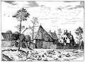 Bruegel d. Ä., Pieter: Folge der »Kleinen Landschaften«, Landschaft Nr. 09