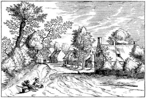 Bruegel d. ., Pieter: Folge der »Kleinen Landschaften«, Landschaft Nr. 03