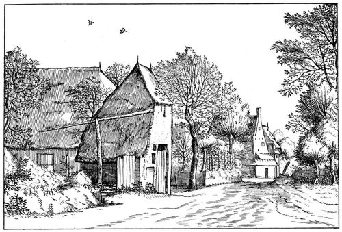 Bruegel d. ., Pieter: Folge der »Kleinen Landschaften«, Landschaft Nr. 04