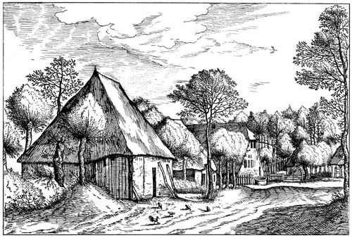 Bruegel d. ., Pieter: Folge der »Kleinen Landschaften«, Landschaft Nr. 09
