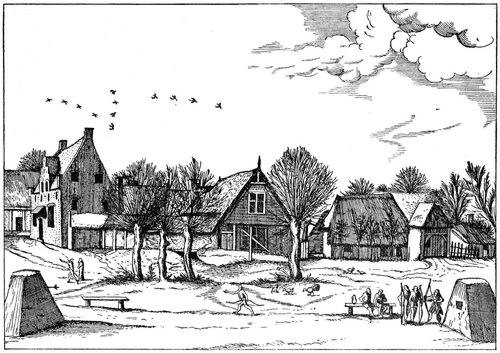 Bruegel d. ., Pieter: Folge der »Kleinen Landschaften«, Landschaft Nr. 11