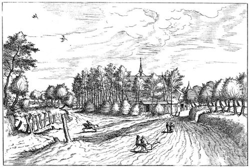 Bruegel d. ., Pieter: Folge der »Kleinen Landschaften«, Landschaft Nr. 25