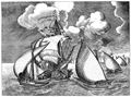 Bruegel d. ., Pieter: Folge der Meeresschiffe [10]