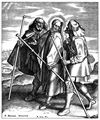 Bruegel d. Ä., Pieter: Jesus und seine Jünger auf dem Weg nach Emmaus