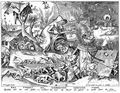 Bruegel d. Ä., Pieter: Folge der »Laster«, Der Zorn