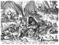 Bruegel d. Ä., Pieter: Folge der »Laster«, Der Geiz
