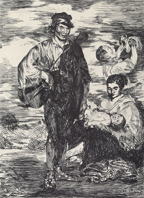 Manet, Edouard: Die Zigeuner