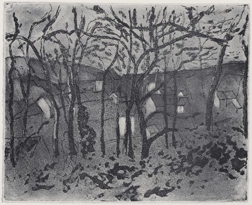 Pissarro, Camille: Waldweg bei Pontoise